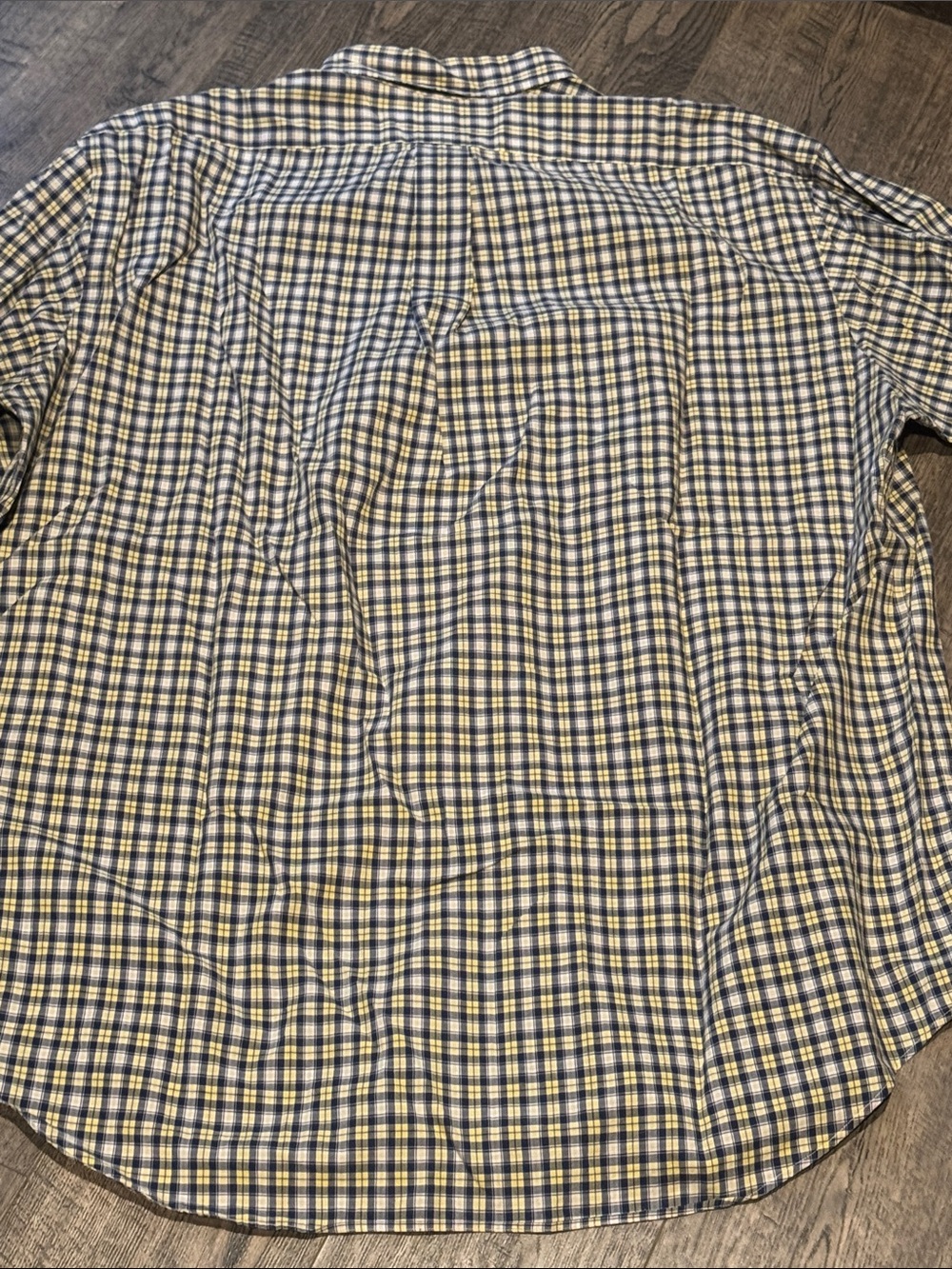 Ralph Lauren Blake 100% Cotton Large Plaid Button Down Shirt - Picture 4 of 5